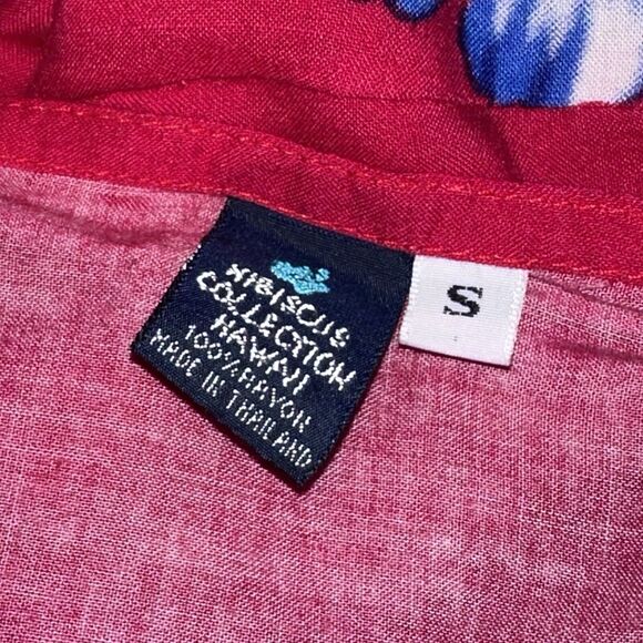 Hibiscus Collection Hawaii Women’s Tropical Floral Wrap Skirt Pink Size Small - Picture 4 of 4
